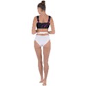 3D Lovely GEO Lines VIII Bandaged Up Bikini Top View2