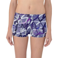 3d Lovely Geo Lines Ix Reversible Boyleg Bikini Bottoms by Uniqued