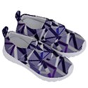 3D Lovely GEO Lines IX Kids  Velcro No Lace Shoes View3