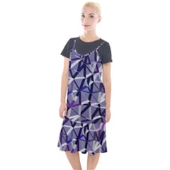 3d Lovely Geo Lines Ix Camis Fishtail Dress by Uniqued