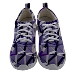 3d Lovely Geo Lines Ix Athletic Shoes by Uniqued