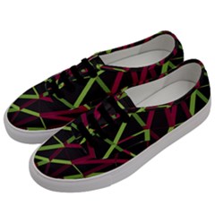 3d Lovely Geo Lines X Men s Classic Low Top Sneakers by Uniqued