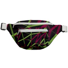 3d Lovely Geo Lines X Fanny Pack by Uniqued