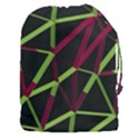 3D Lovely GEO Lines X Drawstring Pouch (3XL) View1