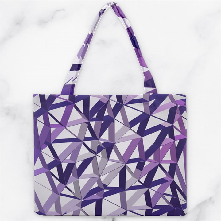 3D Lovely GEO Lines X Mini Tote Bag