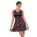 3D Lovely GEO Lines XI Cotton Racerback Dress View1