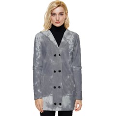 Button Up Hooded Coat  by Infinities