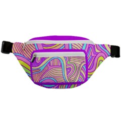 Psychedelic Wave Fanny Pack by NiOng