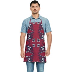 Abstract Pattern Geometric Backgrounds   Kitchen Apron by Eskimos