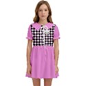 cute skulls Kids  Sweet Collar Dress View1