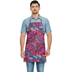 Colorful Spheres Motif Print Design Pattern Kitchen Apron by dflcprintsclothing