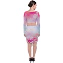 Cherry blossom 2 Long Sleeve Crop Top & Bodycon Skirt Set View2