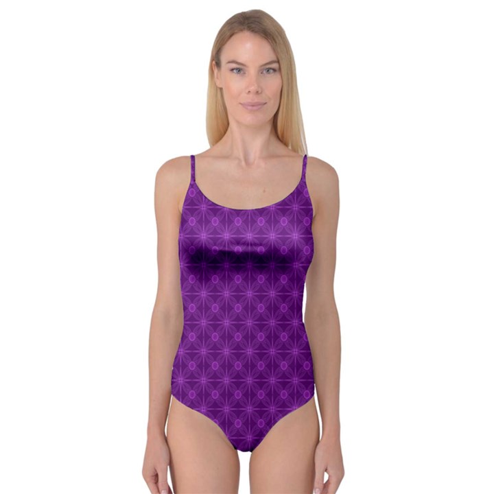 Digital Illusion Camisole Leotard 