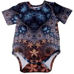 Fractal Baby Short Sleeve Onesie Bodysuit by Sparkle