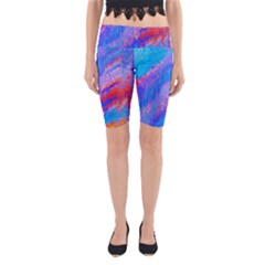 Fractal Yoga Cropped Leggings by Sparkle