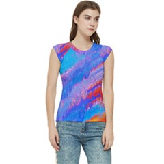 Fractal Women s Raglan Cap Sleeve Tee by Sparkle