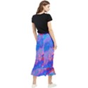 Fractal Maxi Fishtail Chiffon Skirt View2