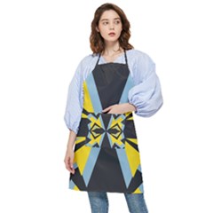 Abstract Pattern Geometric Backgrounds   Pocket Apron by Eskimos