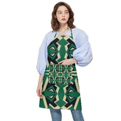 Abstract Pattern Geometric Backgrounds   Pocket Apron by Eskimos