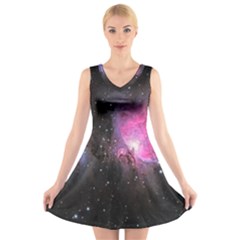 Orion (m42) V-neck Sleeveless Dress by idjy