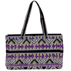 Purple Daze Canvas Work Bag by MijizaCreations