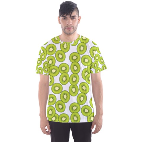 Kiwi Pattern Men s Sport Mesh Tee by Valentinaart