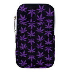 Weed Pattern Waist Pouch (large) by Valentinaart