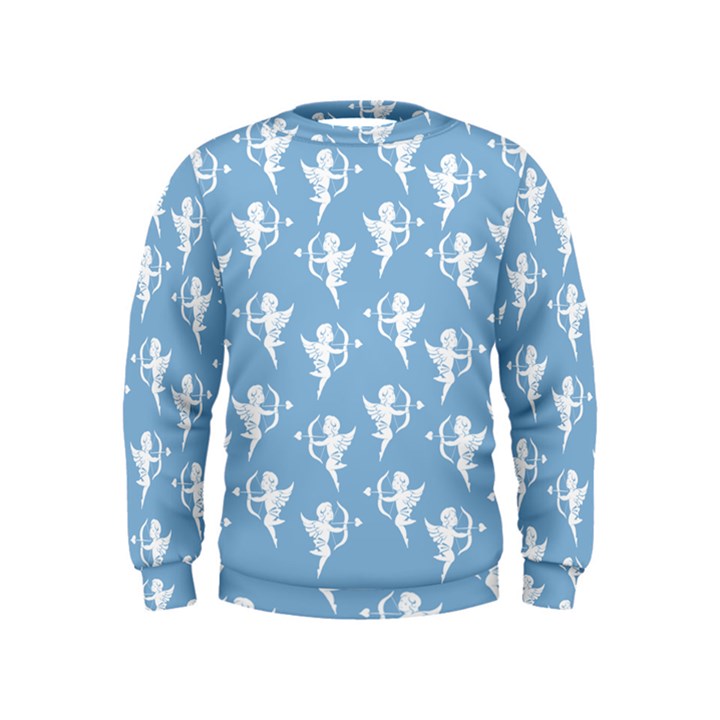 Cupid pattern Kids  Sweatshirt