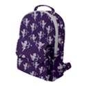 Cupid pattern Flap Pocket Backpack (Large) View1