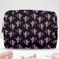 Cupid Pattern Make Up Pouch (medium) by Valentinaart