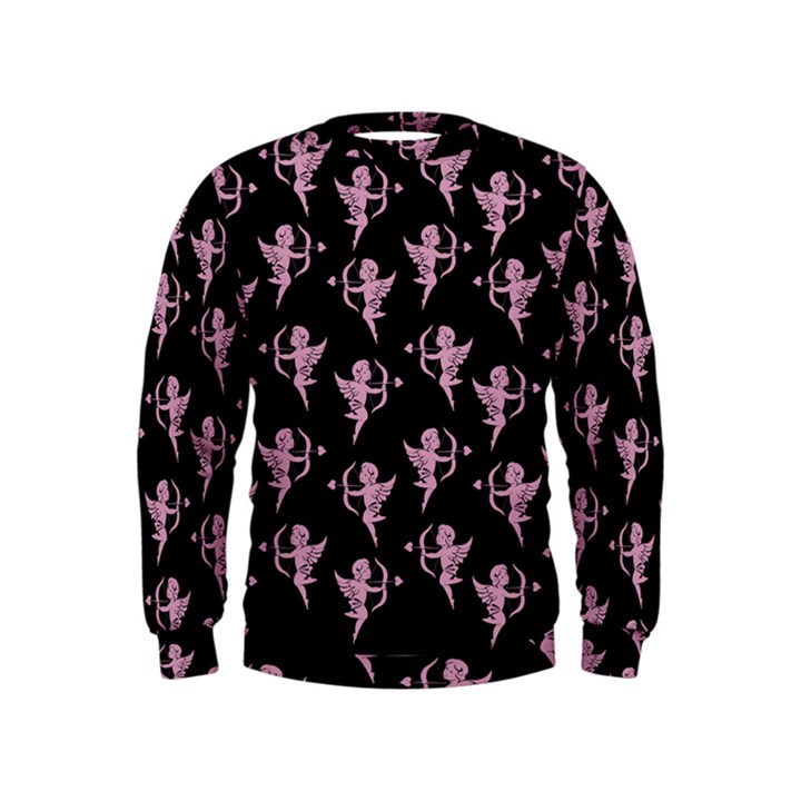 Cupid pattern Kids  Sweatshirt