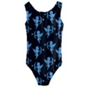 Cupid pattern Kids  Cut-Out Back One Piece Swimsuit View1