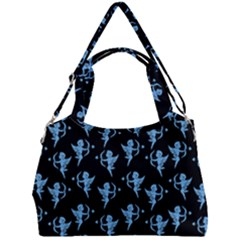 Cupid Pattern Double Compartment Shoulder Bag by Valentinaart