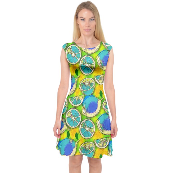 Don t Drink the Koolaid Capsleeve Midi Dress