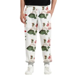 Love Spring Floral Men s Elastic Waist Pants by Janetaudreywilson