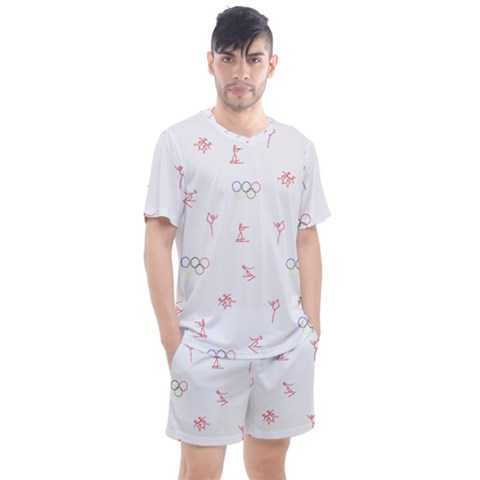 Types Of Sports Men s Mesh Tee And Shorts Set by UniqueThings