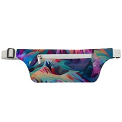 Colorful Mountains Active Waist Bag by Dazzleway