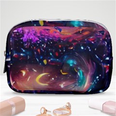 Galaxy Glass Make Up Pouch (small) by Dazzleway