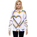 Rainbow Hearts Hidden Pocket Sweatshirt View1