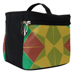 Abstract Pattern Geometric Backgrounds   Make Up Travel Bag (small) by Eskimos