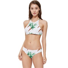 Nature Banded Triangle Bikini Set by Sparkle