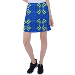 Abstract Pattern Geometric Backgrounds   Tennis Skirt by Eskimos