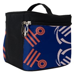 Abstract Pattern Geometric Backgrounds   Make Up Travel Bag (small) by Eskimos