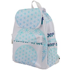 Flower Of Life  Top Flap Backpack by tony4urban