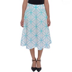 Flower Of Life  Perfect Length Midi Skirt by tony4urban