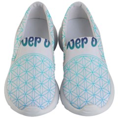 Flower Of Life  Kids Lightweight Slip Ons by tony4urban