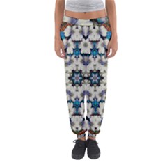 Paradise Flowers And Candle Light Women s Jogger Sweatpants by pepitasart