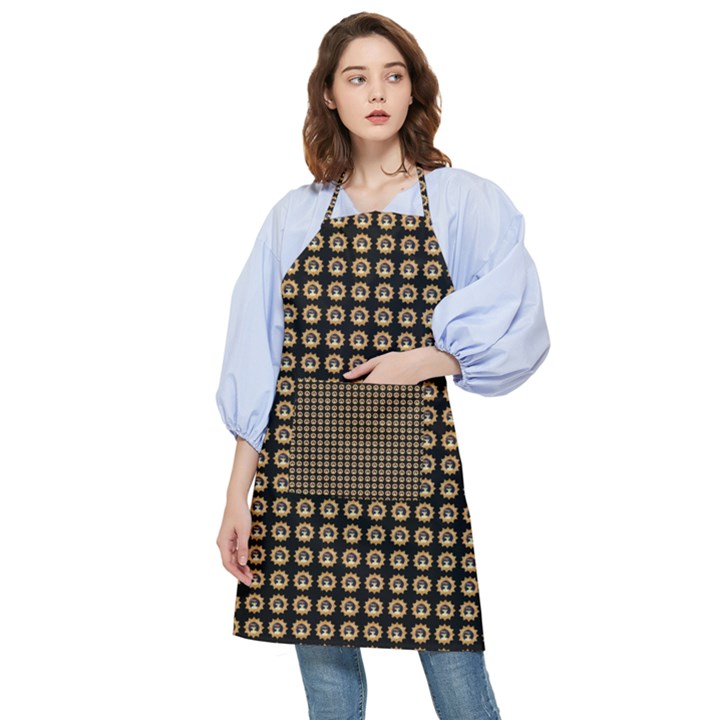 Olimedblk Pocket Apron