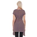 Olimedpurp Short Sleeve Side Drop Tunic View2