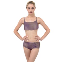 Olimedpurp Layered Top Bikini Set by violetheavensky